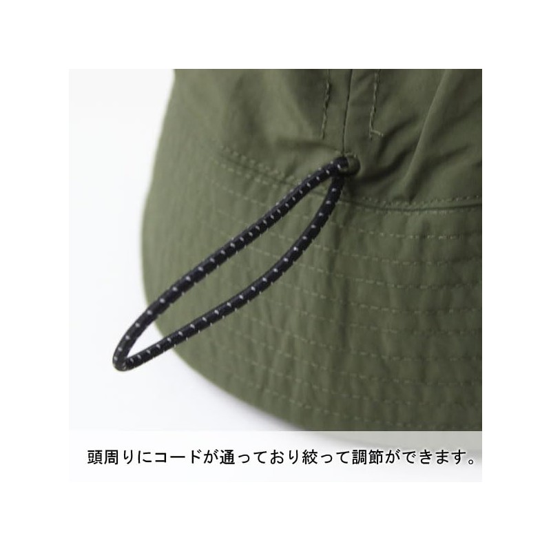 Regnuu Men's Large Bucket Hat, Made in Japan, Deep Hat,