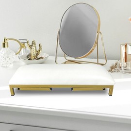 kokiya Nail Hand Pillow Professional Adjustable Height Salon Manicure Tool Manicure Hand Rest for Manicurist Nail Salon Nails Tech, White