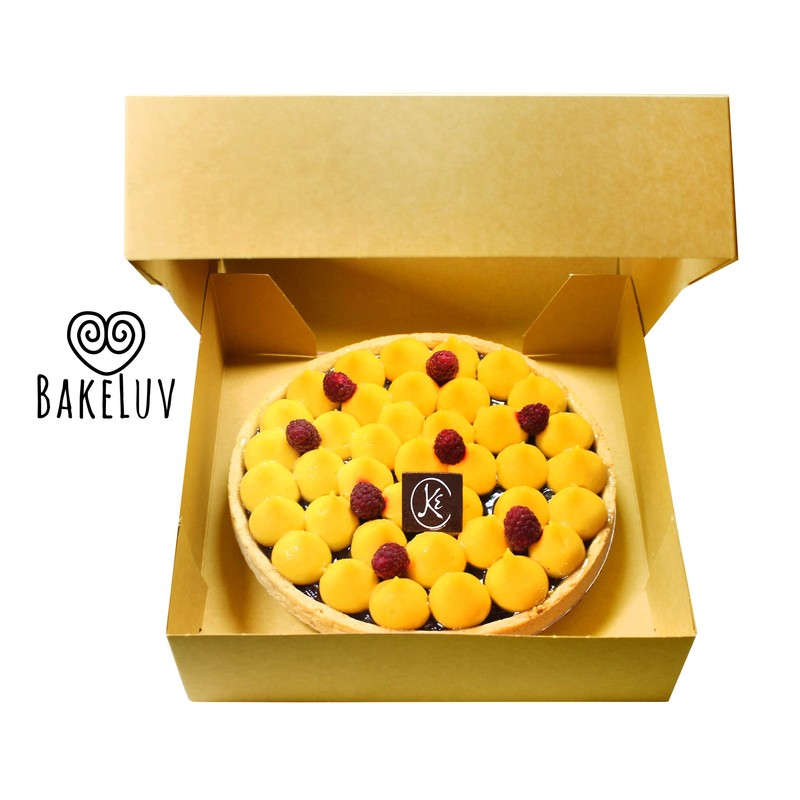 BAKELUV Pie Boxes for 9 Inch Pie | Brown, 25