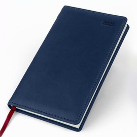 2025 Pocket Diary - Week to View - Blue - Brandhide - 303
