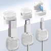 6 Pieces Magnetic Cable Clips, Cable Tidy Clips, Cable Holder,