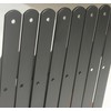 8 Pack L10 x H 8" Black Heavy Duty Shelf