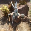 Sitting Fairy Statue Sculpture Figurine Resin Garden Ornament Craft Landscaping