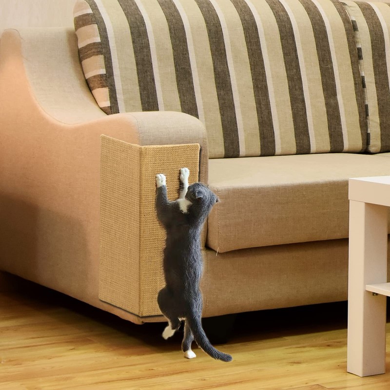 Hutpet 2Pcs Packing Foldable Cat Scratcher Board,Sofa Wall Corner Cat