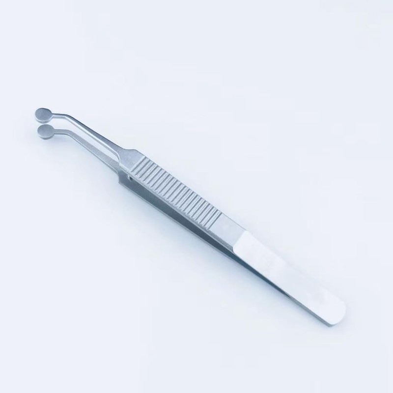 Round Tip stainless steel tweezer Arita Tauber Meibomian gland expression