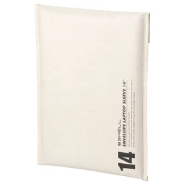 HAKUBA Plus Shell AMZSP-ELLS14WT 4977187001204 Tablet/Laptop Sleeve, Envelope, Size for 13.3”-14”, 14 AZ White, Made with Durable Tyvek® Material, Lightweight, Water Resistant, Paper-Like Texture