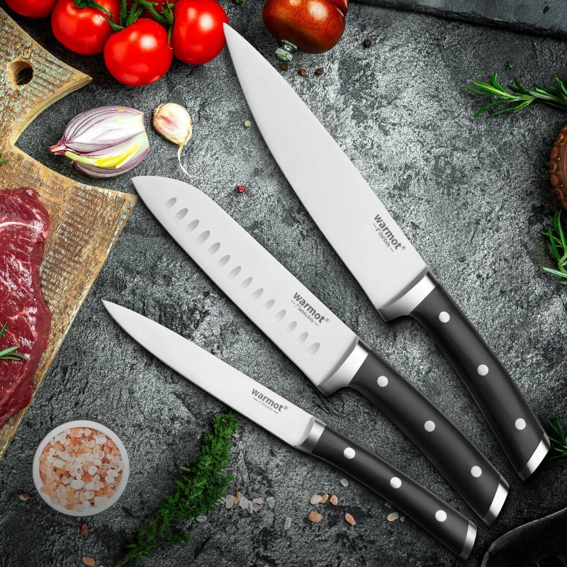 High Carbon Stainless Steel Chef Knife Set Sharp Knives Sets