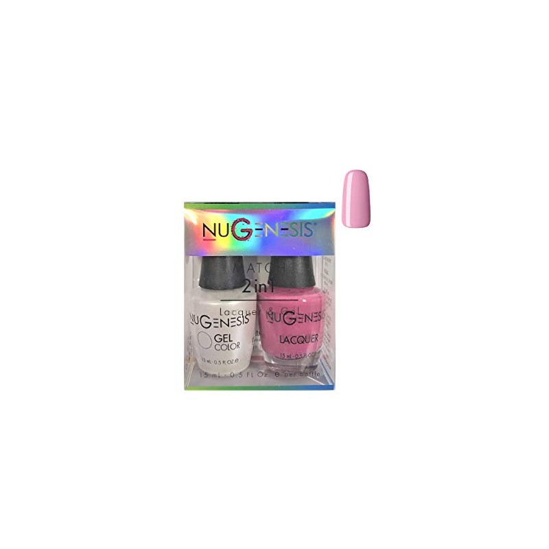 Nugenesis Matching Gel Lacquer Combo Polish | NU22 Poolside