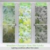 Carethos Stained Glass Window Film Rainbow Window Privacy Film with