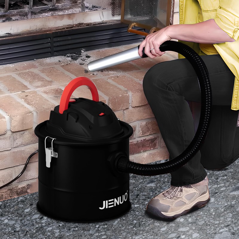 JIENUO Ash Vacuum Cleaner, with Semi Auto Filter Clean and