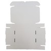iDEALS UK PACKAGING LTD white cardboard folding lid self lock