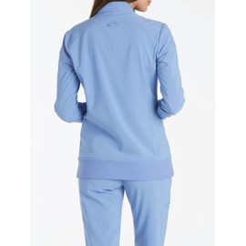 Cherokee Women's Classic Medical Scrubs Jacket, sky blue