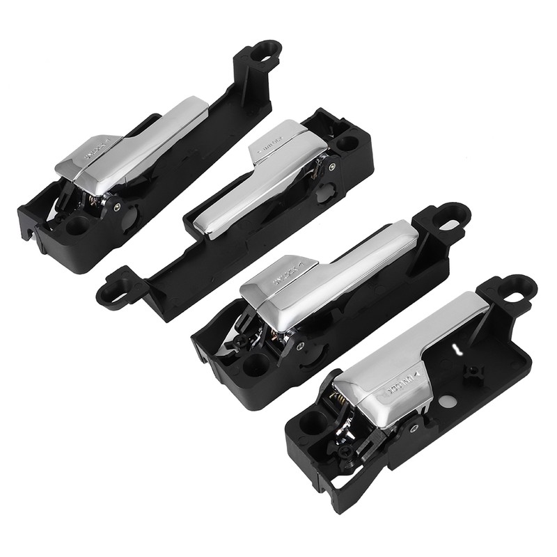 4Pcs Car Chrome Interior Inside Inner Door Handle Fit for