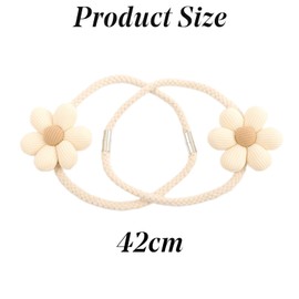 2 flower shaped curtain ropes with magnetic buckles curtain tie curtain tie backs tie backs for tie backs for curtains curtain curtain holdbacks magnetic tie backs for magnetic tie backs