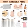 38 Piezas Makeup Brush Set, Brochas de Maquillaje Profesional