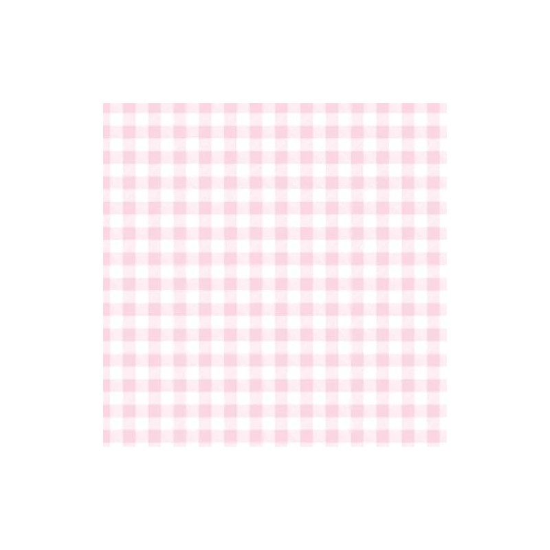 Pink Gingham Pattern Tissue Paper, Decorative Gift Wrapping Tissue Sheets,