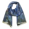 Galleria Enterprises Waterlilies and Willow Tree ViscosePoly Scarf
