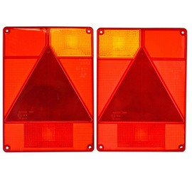 AB Tools Trailer Light Lens PAIR Radex Replacement for Ifor Williams Indespension TR196