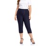 ELISS Women's Plus Size Jean Look Jeggings Stretch High Waisted