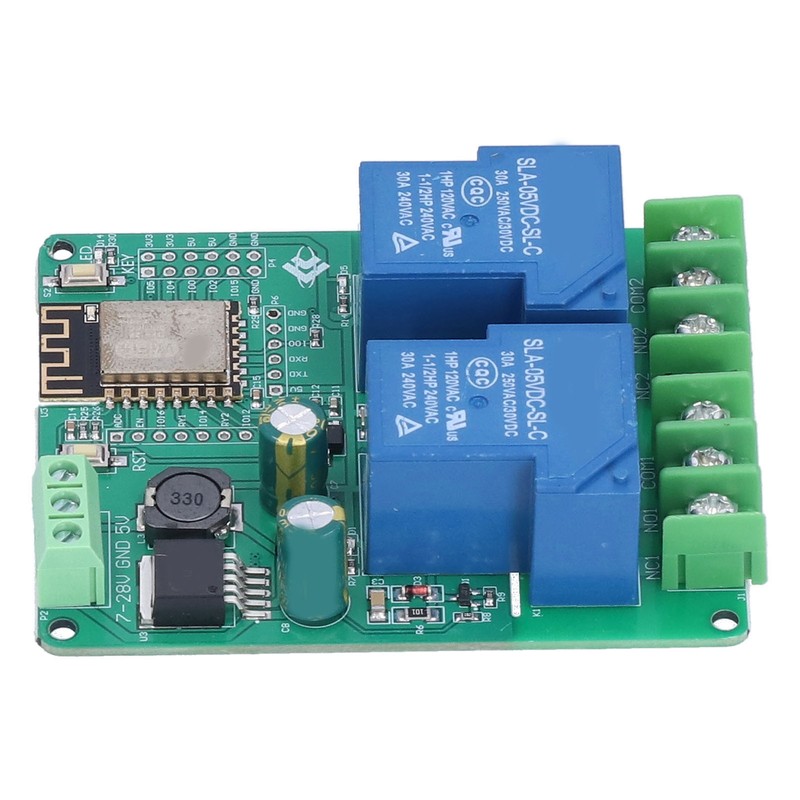 2 Channel Relay Module WIFI 30A ESP8266 Development Board Switch