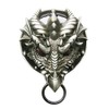 Western Dragon Belt Buckle for Interchangeable Belt Buckle, silver