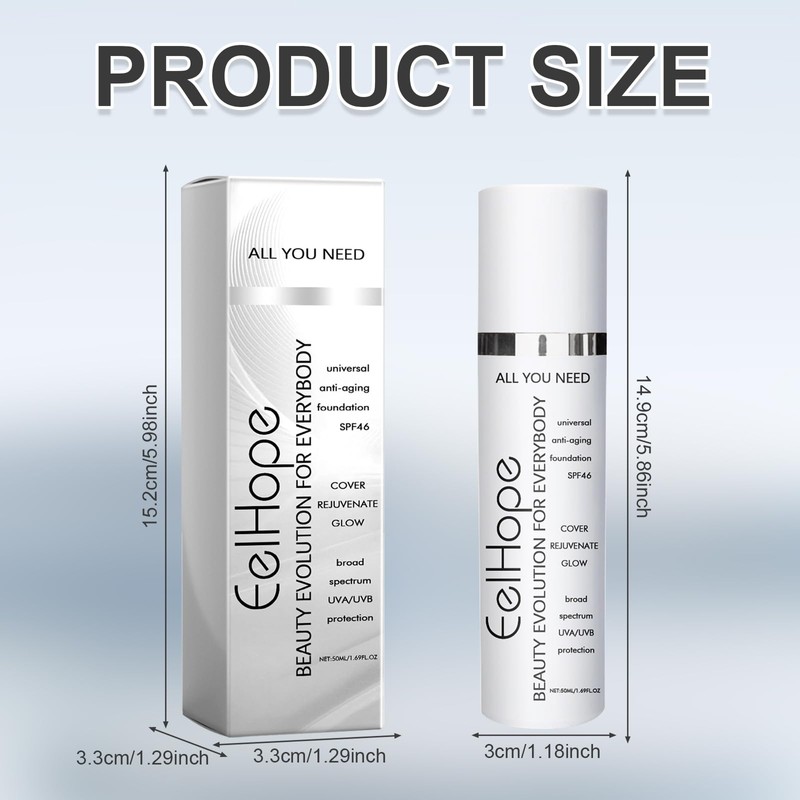 Foundation Foundation Colour Changing for Mature Skin Make-Up Foundation Make
