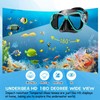 Greatever Dry Snorkel Set,Panoramic Wide View,Anti-Fog Scuba Diving Mask,Professional Snorkeling