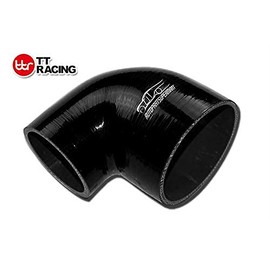 4 Ply Silicone 90 Degree Elbow Joiner Turbo Hose Pipe 51mm-70mm 2"-2.75" AUE90-51-70BK New