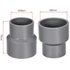 TOP-VIGOR 1Pcs PVC DWV Reducing Coupling, 50mm x 63mm Socket