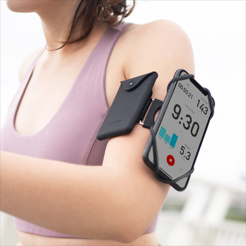 [Bone] Sport Pocket Storage Case (Compatible with All Bands) Black