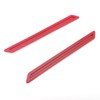 JUIVEEL Red Style Front Bumper Cover Trim,Front Bumper Side Frame