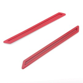 JUIVEEL Red Style Front Bumper Cover Trim,Front Bumper Side Frame Cover Compatible with Hyundai Elantra N, N-Line 2024-2025 Accessories