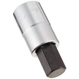 Asahi Metal Industry Socket Hexagon VX4014 Opposite Side Dimensions: 0.5 x 0.5 x 0.5 inches (14 x 12.7 x 60 mm), For Socket Wrench 1