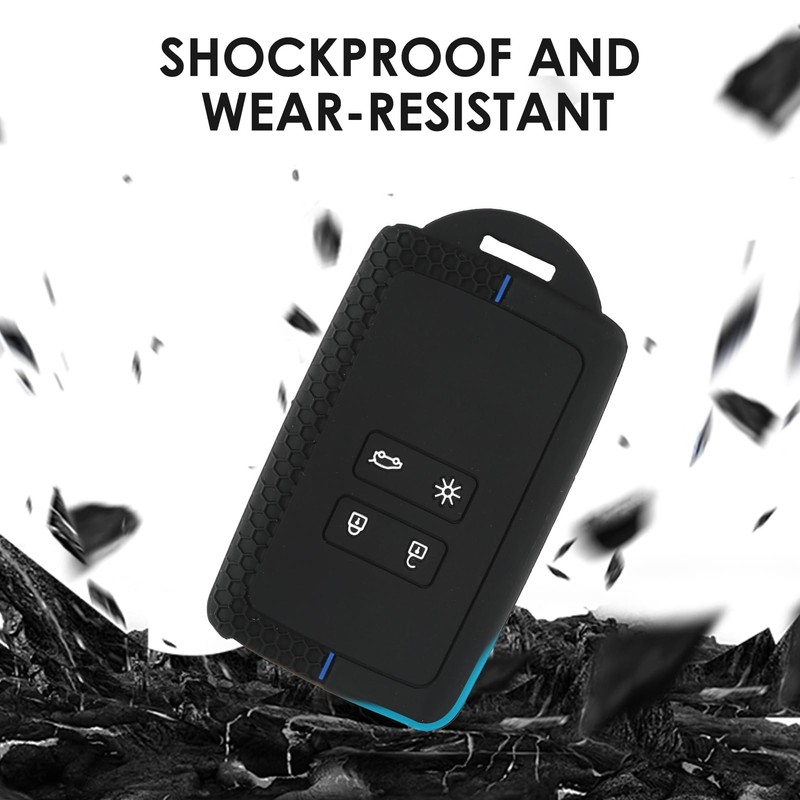 Car Key Case for Clio, Megane, Koleos, Kadjar, Kangoo, Twingo,