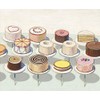 Cakes, 1963 Poster Print by Wayne Thiebaud (32 x 28)