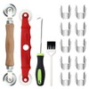 Window Screen Repair Kit Mesh Screen Spline Roller Repair Tools