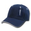 DECKY Sandwich Visor Baseball Cap, Navy/White