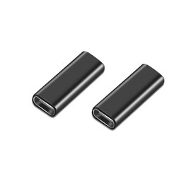 Accessonico USB C Female to Female Coupler, 2Pack USB 3.1 Type C Adapter Extension Connector for Connecting 2 USB-C Cables, Compatible Supports Fast Charging Data Transfer
