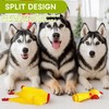 ZcrPrn Rubber Chicken, 3 Pcs Yellow Rubber Screaming Chicken Toy,