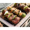 Fire Sense 60450 Yakatori Internal Grates Charcoal Chrome Cooking Grill