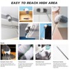 BOOMJOY Microfiber Feather Duster with Extendable Pole and Bendable Head,