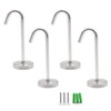 Stainless Steel Ceiling Hooks Wall Hooks with Screws Heavy Duty