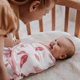 GLLQUEN BABY Swaddles Swaddles Baby Swaddling Bag, 0-3 Months, 100% Organic Cotton Baby Sleeping Bags for Newborns, Oeko-tex100 Sleeping Bag for Toddlers, Unisex Pack of 3 Swaddles