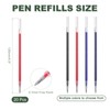 M&G Gel Pen Refills 0.7mm Fine Point, 20 Pack Quick
