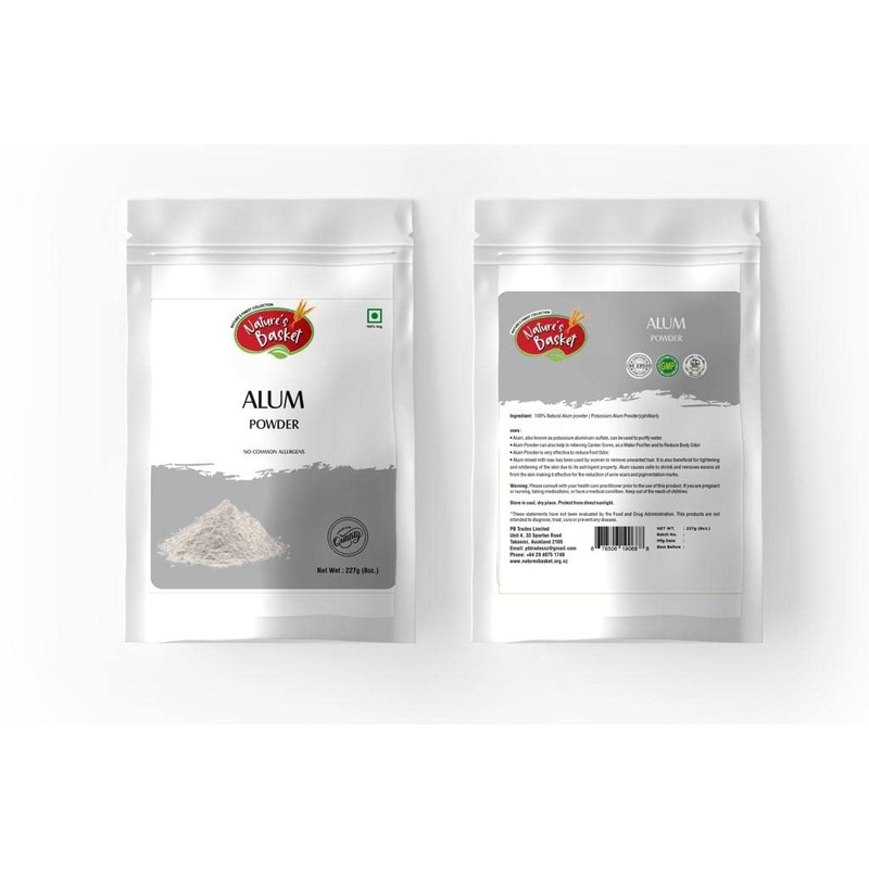 Nature's Basket Alum Powder 227g (8 oz)