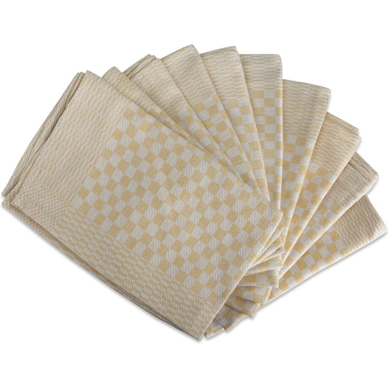 Normani 10 x Tea Towels with Cotton, High Quality Workmanship,