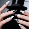 NAILGIL Gel Paint for Nails Art, Black and White Painting
