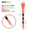 50pcs Golf Long Tees Golf Tees 83mm Graduated Height Adjustable