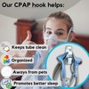 CPAP Hose Holder Hanger for Preventing Tube Leakage and Tangle