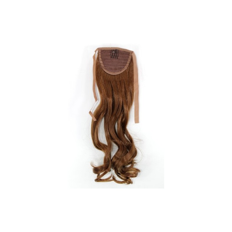 WIG ME UP - YZF-TC18-12 Hairpiece Braid Medium Brown Wavy